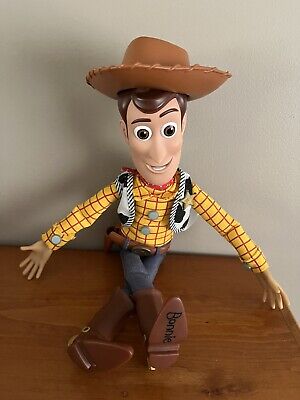 DISNEY TOY STORY 4 Woody Pull String Talking 16 Doll Bonnie No Hat $19.99  - PicClick