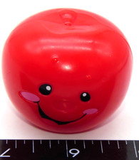 Fisher Price Laugh  Learn Pretend Smiling Apple Food Figure Play Toy Kitchen