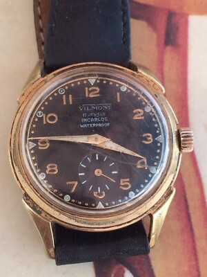 2 Montres Mécaniques Vintage - Marques Montine & Worwil - Occasion - Idéales Collectionneurs