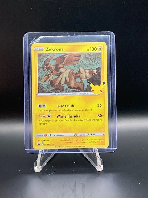 ゼクロム 25th Anniversary edition Pokemon Promo Card Pack 25th Anniversary Edition [S8a-P 021