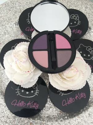 HELLO KITTY Lidschattenpalette 4er 03 SMOKY PURPLE Matt Neu 6GR
