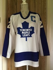 Toronto Maple Leafs Jersey/Shirt  CCM - Vintage - Ice Hockey Maska Ultrafil 1983