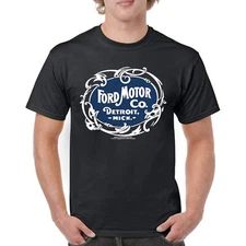 Vintage Ford Motor Co T-shirt Classic Ford Logo Truck Licensed Men's Tee