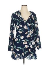 PrettyLittleThing Women Blue Casual Dress 14