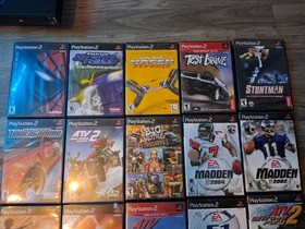 PlayStation 2 PS2 Fat Console Bundle Tested W/ 19 Games