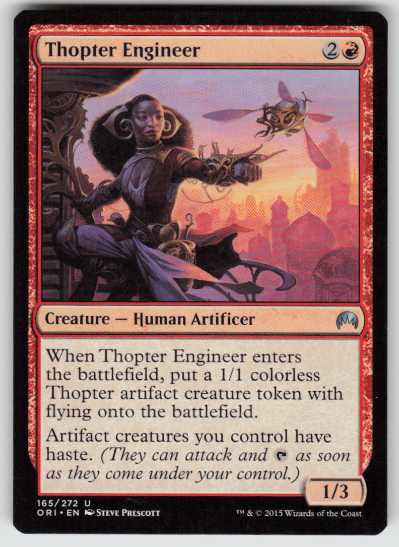 Thopter Engineer Uncommon Magic Origins 165 MTG Lightly Played 2015
