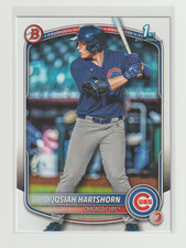 025 Bowman Draft Josiah Hartshorn 1st Bowman Card #BD-21