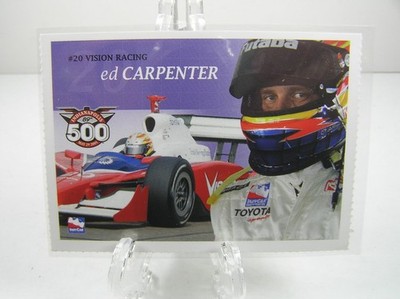 89th Indianapolis 500 2005 Indy Car Series Racing Card Ed Carpenter