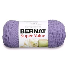 Bernat Super Value Yarn, 5 oz, Lavender, 1 Ball