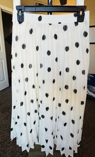 A New Day Women's Pleated A-Line Maxi Skirt - Small