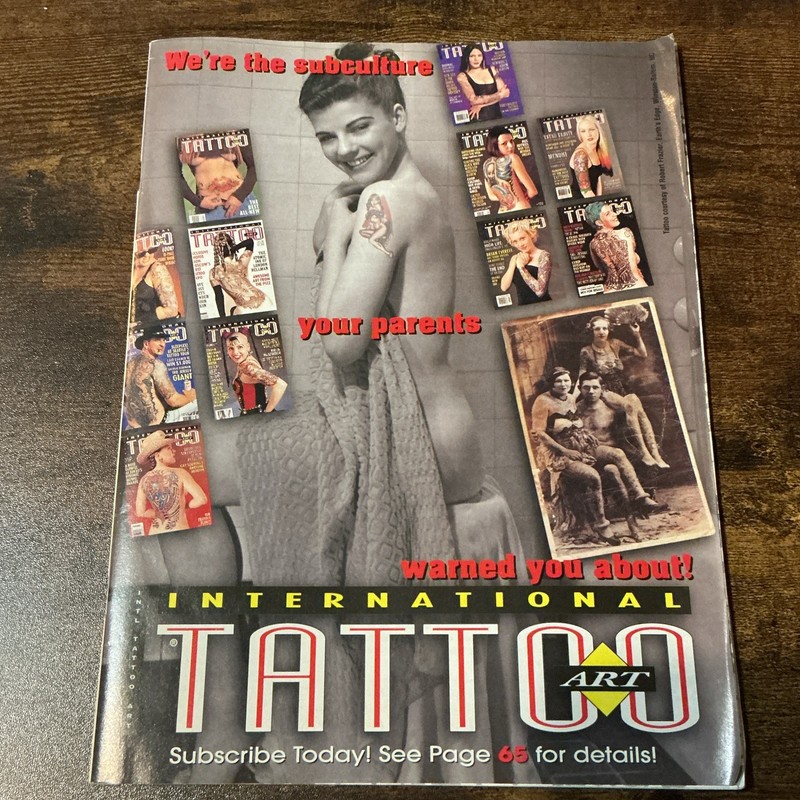 International Tattoo Art Magazine Issue 7 Feb 1994 English Henk Schiffmacher