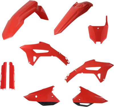 Acerbis Full Body Kit Replacement Red Black Honda CRF250R CRF450R 2021-2024