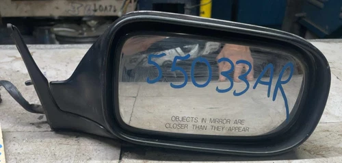 95-97 JAGUAR XJ6 XJ12  Front Passenger Side View Power Door Mirror Chrome Oem