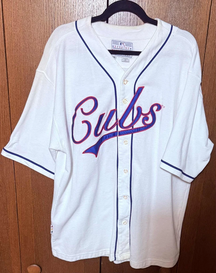 Camiseta blanca vintage de los Chicago Cubs de Sammy Sosa #21 mercancía genuina Foto 2 de 4