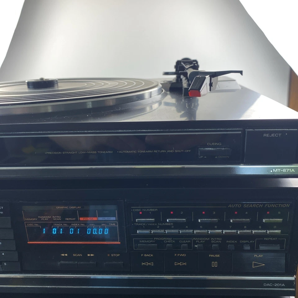 Vintage Fisher Studio Standard Stereo System W/2 Speakers See description 1987 - Image 4 of 4