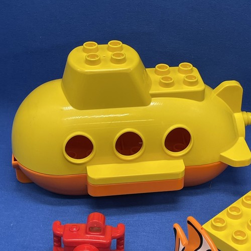 Lego Duplo Submarine Adventure Set 10910 For Parts 3 Figures Sub Replacement - Picture 11 of 18