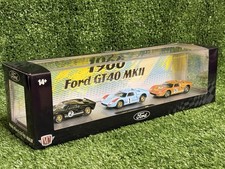M2 Machines 164 1966 Ford Gt40 Mk Ii 3-car Set Castline Diecast Unopened