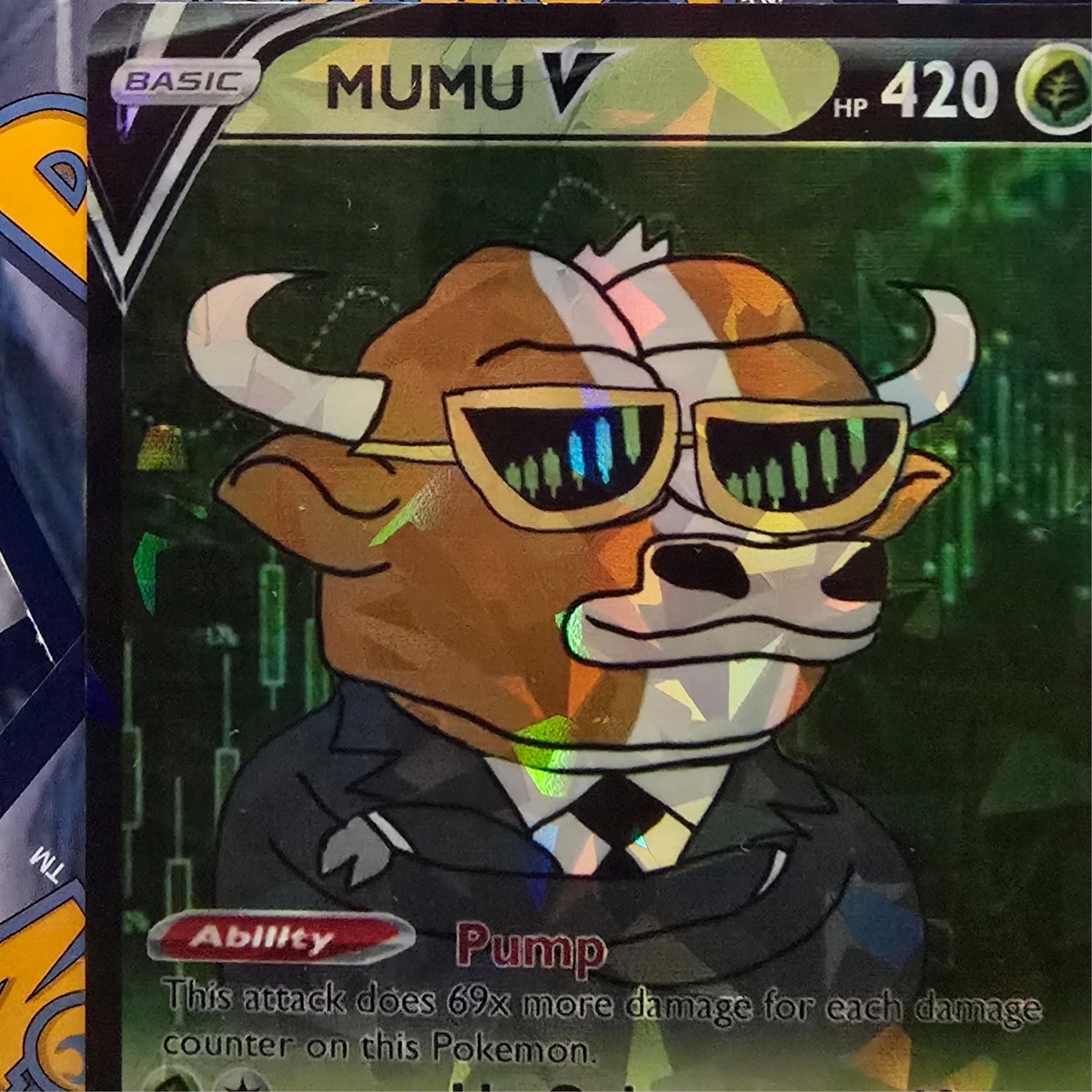 MUMU Meme Pokemon Card