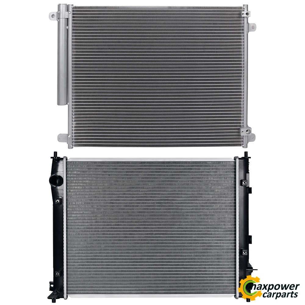 Aluminum Radiator & AC Condenser Cooling Kit For 2016-2019 Honda Civic 2.0L
