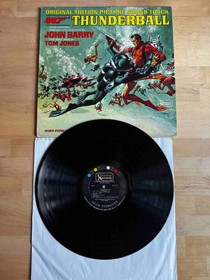 John Barry - James Bond Thunderball OST - Tom Jones - 1st US Mono UAL4132
