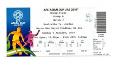 Ticket Asian Cup 2019 #02 Australia - Jordan