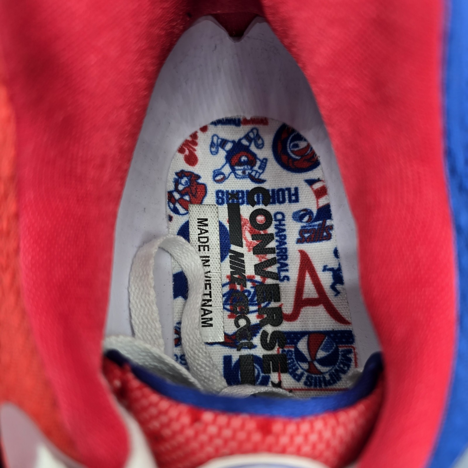 CONVERSE All Star BB "ABA" Red White & Blue Basketball Shoes US Mens 11.5 16948C thumbnail 9