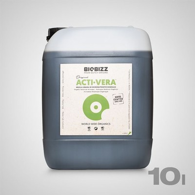 BioBizz Acti-Vera 10L - Aloe Vera Profi-Pflanzenbooster, Immunschutz für Grower