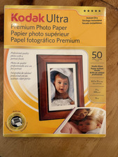Kodak Ultra Premium Photo Paper 50 Count 8.5 x 11  New Sealed