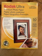 Kodak Ultra Premium Photo Paper 50 Count 8.5 x 11    New Sealed