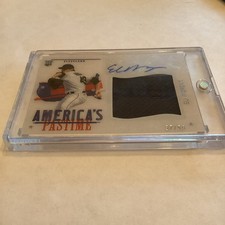 2022 Panini America's Pastime Eli Morgan Cleveland Rookie Auto Patch /99