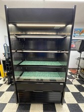 Used Oasis Refrigerated Self-Service Commercial Air Curtain Display Case with Do