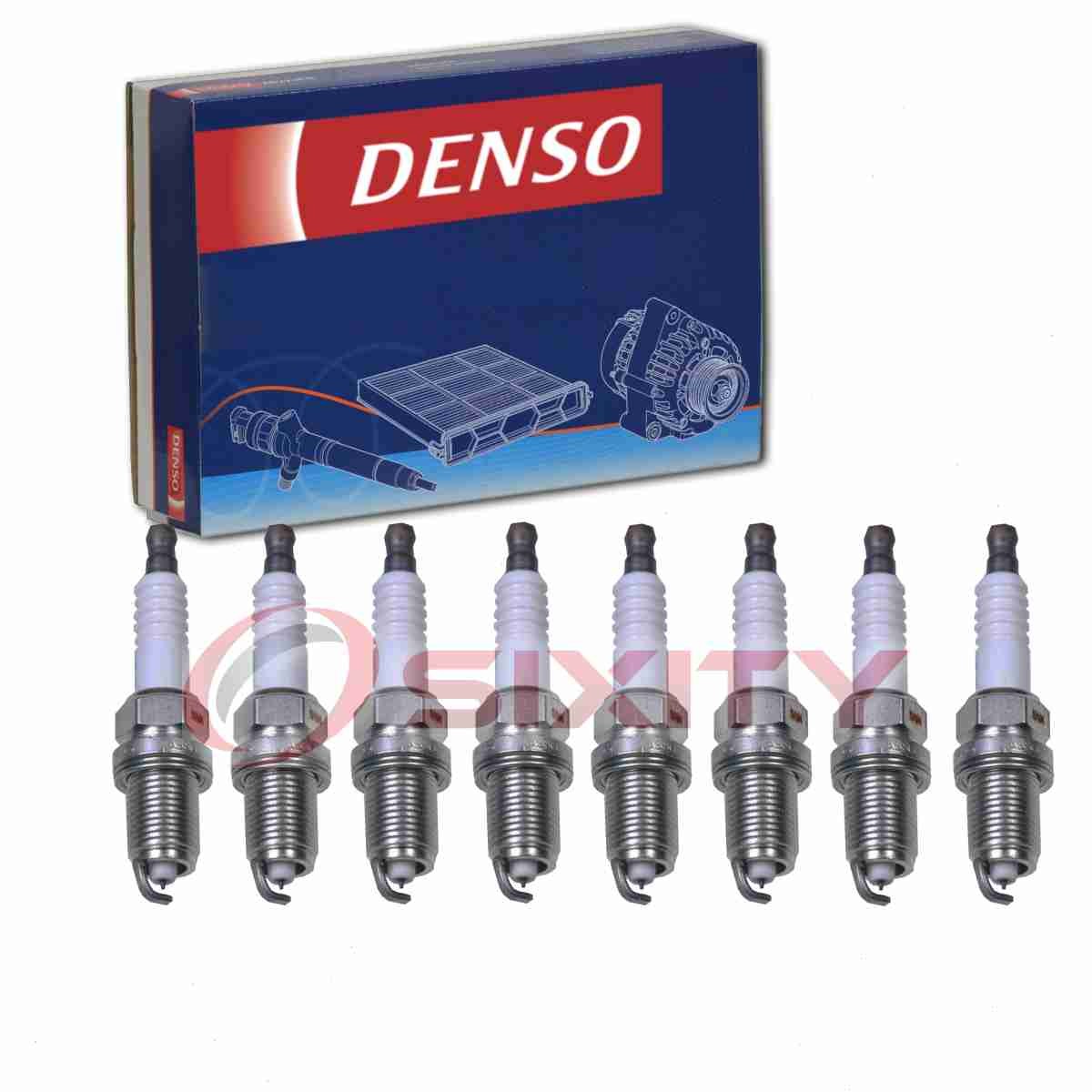 8 pc Denso Spark Plugs for 2000-2007 Jeep Grand Cherokee 4.7L V8 Ignition vy