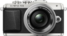 OLYMPUS PEN E-PL7 14-42mm EZ Lens Kit Silver Mirrorless Single-Lens Camera