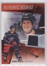2023-24 Upper Deck SP Game Used Authentic Rookies Jersey Samuel Knazko #242 1pa2