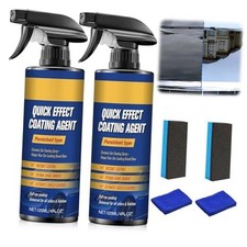 2PCS Advanced Car Quick-Acting Coating Agent Spray, Quick Effect Coating Agent