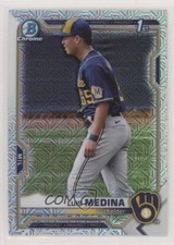 2021 Bowman Chrome Prospects Mega Box Mojo Refractor Luis Medina #BCP-202 2l4