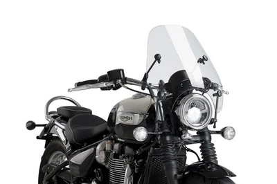 Puig Custom I pour Yamaha VMAX, XV1000 VIRAGO, entre autres Transparent - Photo 1/4