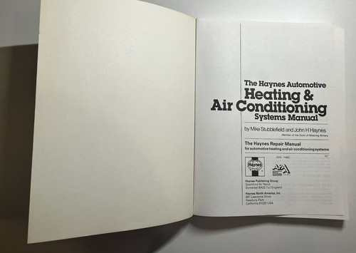 Haynes 93 “Automotive Heating and Air Conditioning Manual” Do It Yourself Guide - Picture 2 of 15