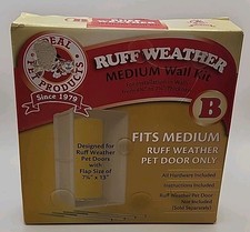 Ideal Pet Ruff-Weather Medium Wall Installation Kit Pet Door Not Included 