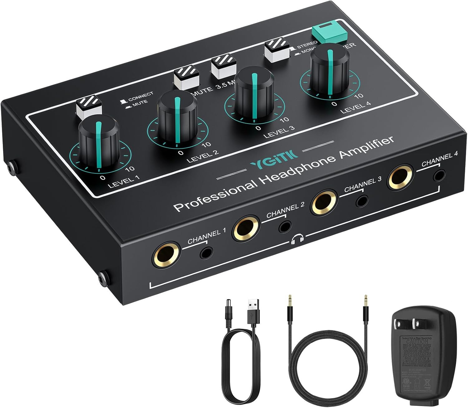 Amplificatore Cuffie 4 Canali: Condividi l'Audio Senza Compromessi