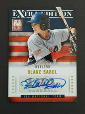2013 Donruss Elite Extra Edition Blake Sabol Autograph Card #16  SN  /199
