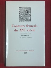 Conteurs français du XVIe siècle - Gallimard La Pléiade 1971