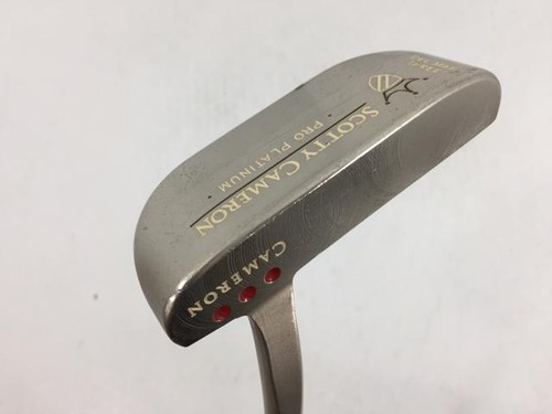 Titleist Scotty Cameron Pro Platinum Del Mar 3 PUTTER 35 in Right Handed