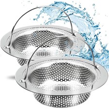 Kitchen Sink Filter Vegetable Washing Basin Filter Screen Stainless Steel,Garbag