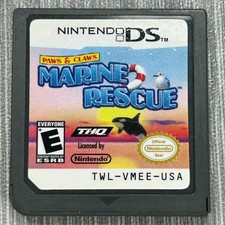 Paws & Claws: Marine Rescue Nintendo DS - Game Only