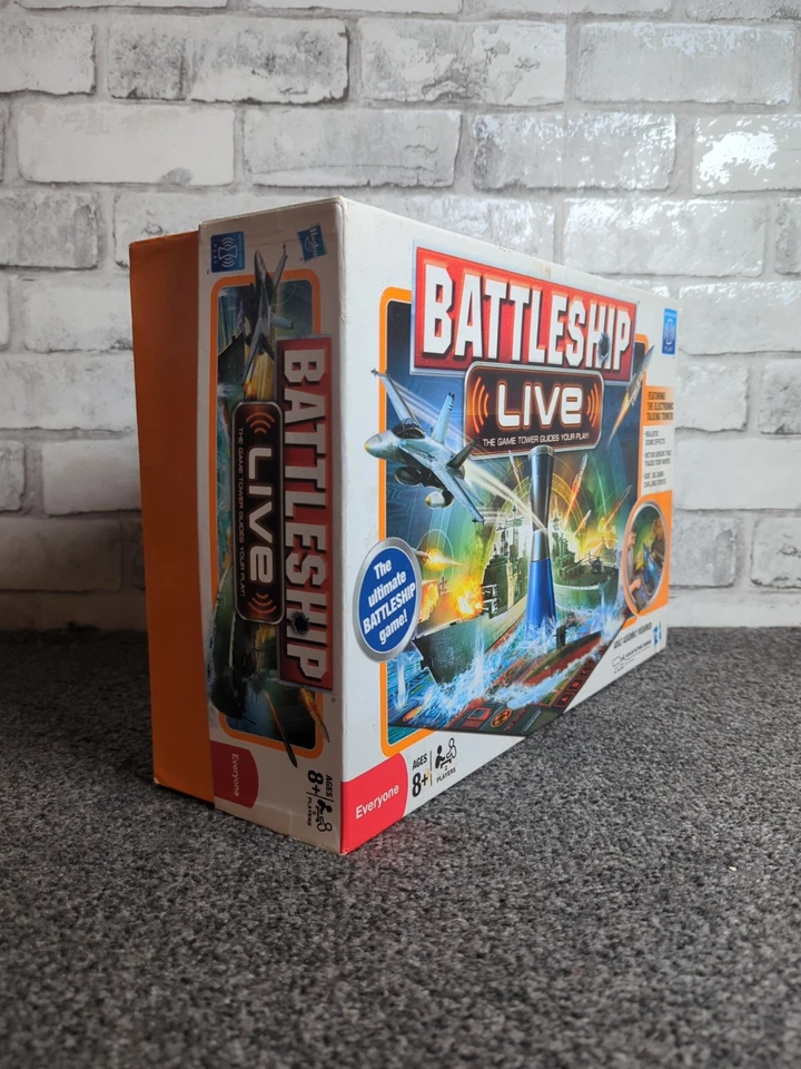 BATTLESHIP LIVE : Electronic Lights & Sounds Game Hasbro Complete Tested Working - Image 2 of 4