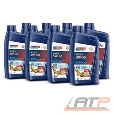 EUROLUB 8x 1 L LITER WIV ECO SAE 5W/30 MOTOR-ÖL MOTOREN-ÖL