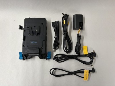 Indipro Universal V-Mount Plate with Multiple Outputs w/ 15mm Rod Base System