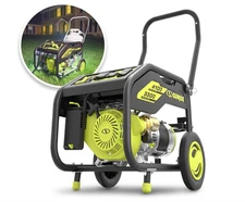 Power Joe 4100 Watt Portable Propane Generator with Electric Start - New