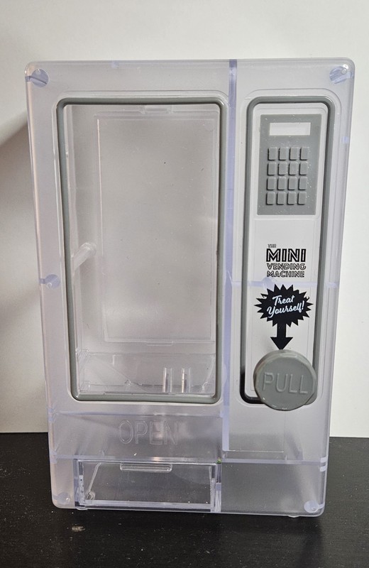 Vivitar MINI Clear Desktop Candy Dispenser Vending Machine